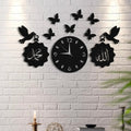 3D Wooden Wall Clock 40 Inches Islamic Clock