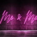 Mr. and Mrs. Neon light