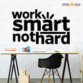 Work Smart Not Hard Inspirational Meeting Room Decor (ws01)