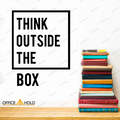 Think Out Side The Box Motivational Office Wall (totb01)