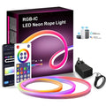 5-Meter Multicolor LED Neon Light – Remote & Mobile Control for Customizable Decor