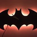 Bat-Man Clock with Rope Light