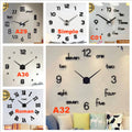 Winter Sale Buy 1 Get 1 Free Large 12 Inches needles Clock (Self Adhesive)